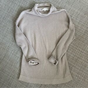 Michael Kors Cream Turtleneck Knit Sweater